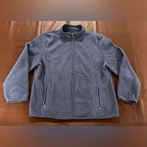 Karen Scott Women’s Sport Fleece Full Zip Jacket - Size 2XL
